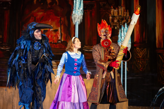 Московская премьера Новогодней сказки"СНЕЖНАЯ КОРОЛЕВА"от режиссёра Московского театра Н.Сац В.Меркулова.