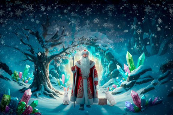 "Дед Мороз идет по следу…"